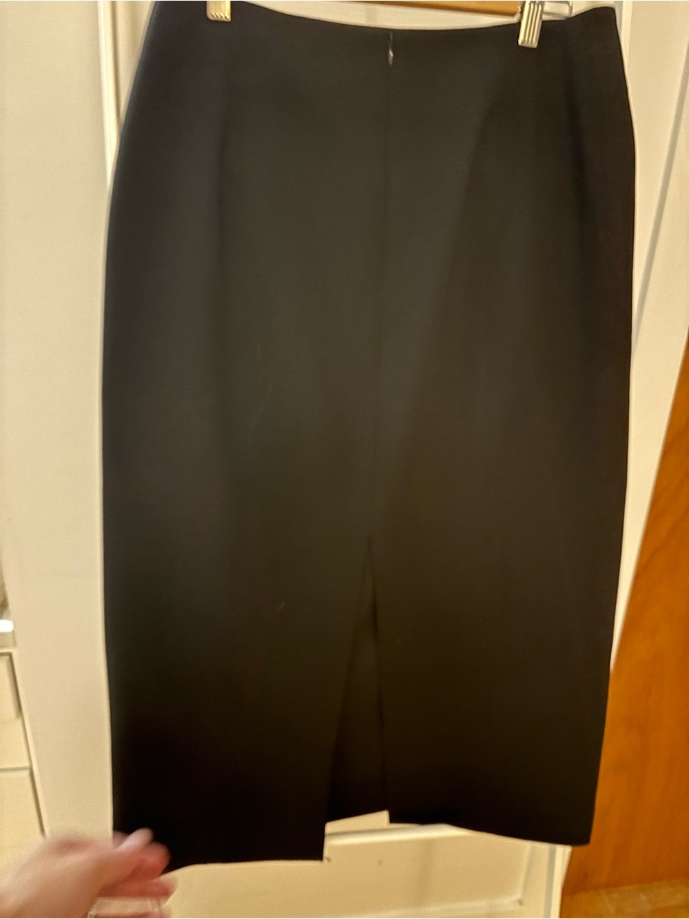 Simons black pencil skirt size 8